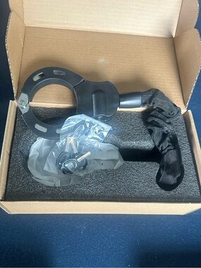LEFELWELL Anti-Theft Chain Security Lock with Set of Keys Brand New in Box